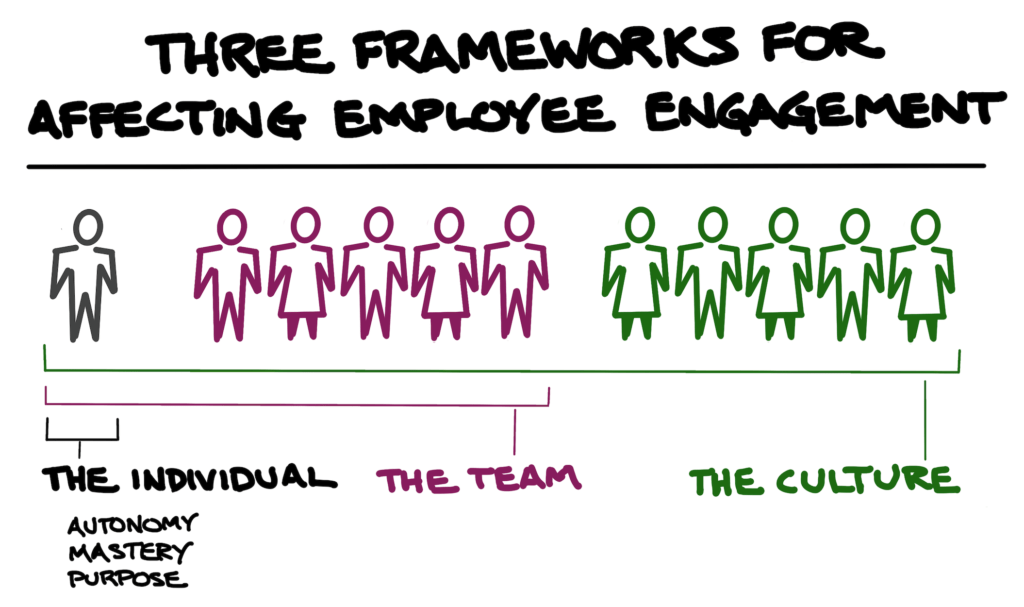 Figure 2: The 3 factors that contribute to Individual Motivation are shown here.