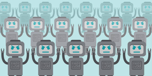 spam traffic robot army