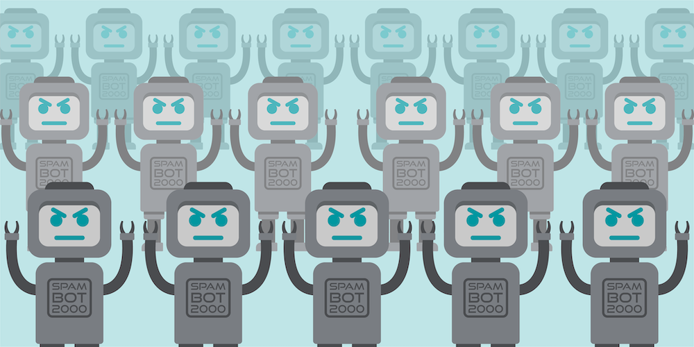 spam traffic robot army
